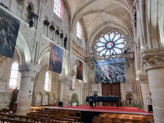 3 triforium et tribune- église Notre Dame d'Auvers sur Oise-2022